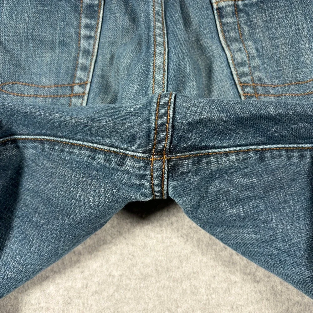 Lucky Brand 181 Relaxed Straight Jeans Men's 36x32 Blue Denim 100% Cotton